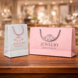 Sacola de papel personalizada - MINI horizontal 100 unidades